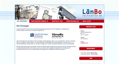 Desktop Screenshot of lanbo.se